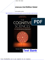 Cognitive Sciences 2nd Edition Sobel Test Bank