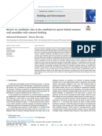 Review On Ventilation Rates in The Ventilated Air-Spaces Behind Common