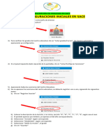 Configuraciones Iniciales en Sace