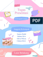 Warna Warni Pastel Kreatif Lucu Tugas Presentasi Kelompok