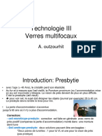 Technologie III Verres Multifocaux: A. Outzourhit