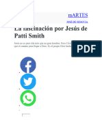 Arte - Patie Smith - Fe - Cristiana.