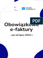 Ebook - Obowiązkowe E-Faktury - Już Od Lipca 2024 R