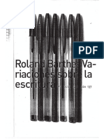 A 4 Barthes Roland Variaciones Sobre La Escritura 2003