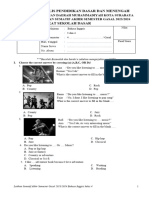 Latihan Soal Bahasa Inggris Kelas 4