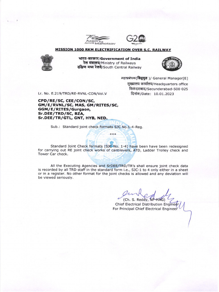 Standard Joint check formats SJC No. 14 PDF Manufactured Goods