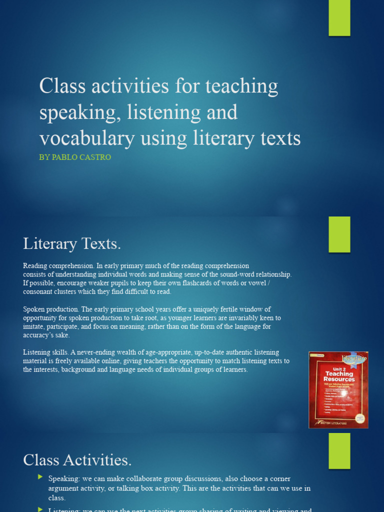 Early Primary Language Activities | PDF | Reading Comprehension ...