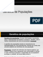 Aula de Genetica de Populações