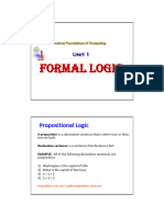 Chapter 1 - Formal Logic