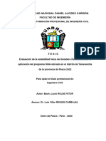 Universidad Nacional Daniel Alcides Carrión: Escuela de Formación Profesional de Ingeniería Civil
