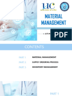 Lesson 6 - Material Management