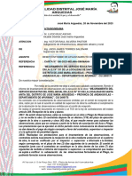 Carta N°039 Remito Informe de Levantamiento de Observaciones Detallado