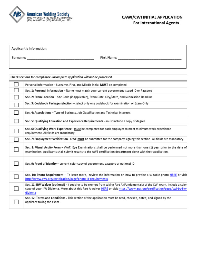 Intl CWI Only + Visual | PDF | Welding | Construction