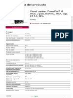 Interruptores en Caja Moldeada Powerpact Marco M - MGP36600