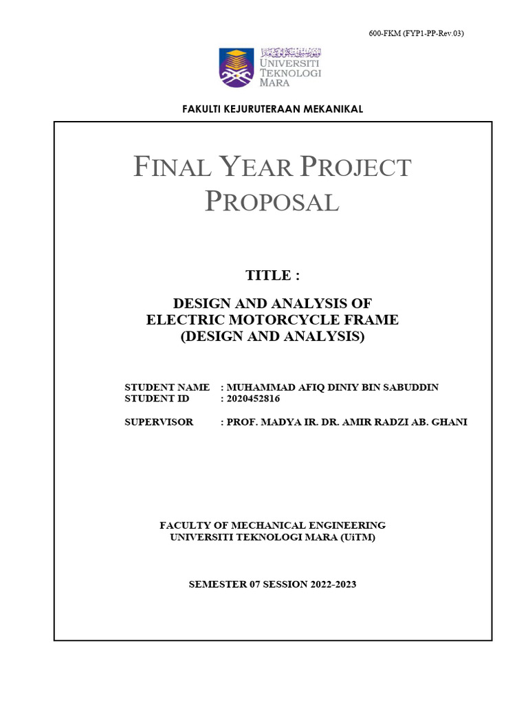 Illustration of Electric Motorcycle Frame Stiffening