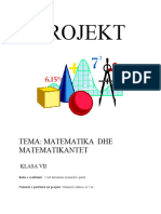 Matematika & Matematikanet Projekt Mat 7