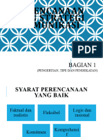 Presentasi 4. Perencanaan Komunikasi (Part 1)