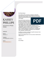 Phillips Kassey Cover Letter