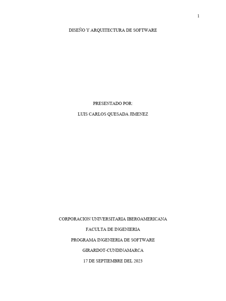 Arquitectura de software 2 pdf software ingenier a de software