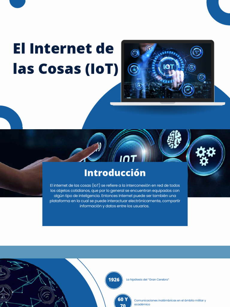 Historia y evolución del Internet de las Cosas | PDF | Internet de las ...