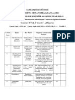 Course Plan 19CUL101