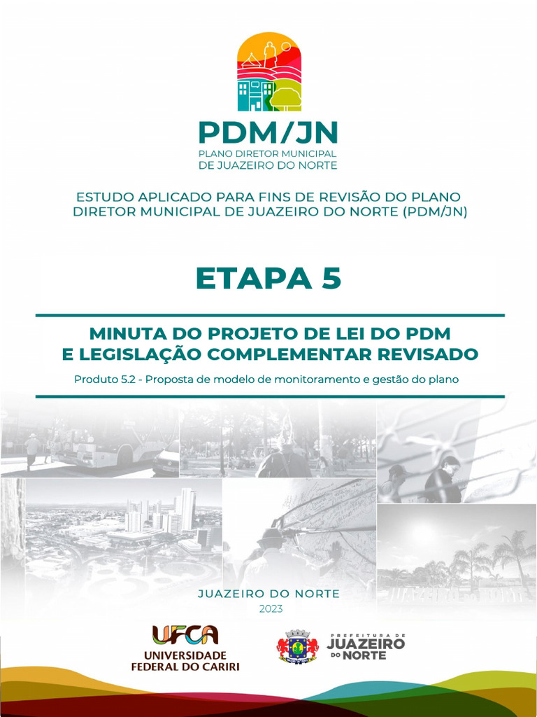 Produto 5 - Proposta de Modelo de Monitoramento e Gestão Do Plano | PDF ...