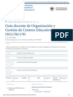 Guía Docente de Organización y Gestión de Centros Educativos (SG1/56/1/9)