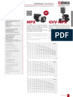 Ficha Tecnica - GRUNDFOSS MPX e GVV-MPX