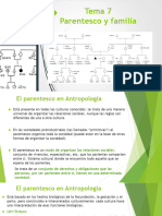 Tema 7 - Parentesco y Familia