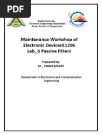 LAB - 6 - Passive Filters