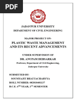 Plastic Waste Management Major Project