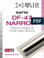 Ficha - Tecnica - Difusor Lineal DF-47-NARROW-I-1000-30-PFL-A-RL-G + MM