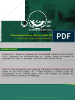 Fisiopatologia Do Cancer e Farmacocinetica - Denise Vieira PDF