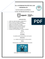 Programas y Proyectos Del Ecuador