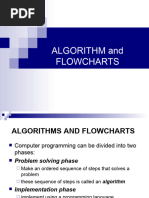 Algorithms and Flowcharts