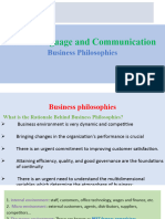 Business Philosophies (1)
