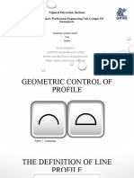 Control Geometrico de Perfil