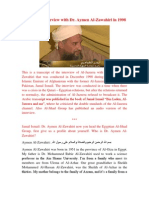 Al-Jazeera Interview With Dr. Aymen Al-Zawahiri in 1998