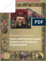 Trans and Genderqueer Subjects in Mediev