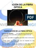 Fabricacion de La Fibra Optica