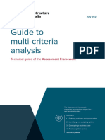 Assessment Framework 2021 Guide To Multi-Criteria Analysis