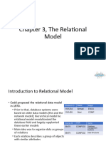Chapter 3 The Relational Model