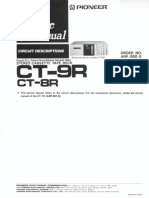 Hfe Pioneer Ct-8r 9r Service Arp-050-0