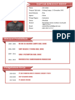 CV Lengkap - CV - AZHAR