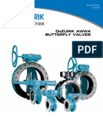 Dezurik Awwa Butterfly Valves Baw Sales 43 - 00 - 1