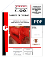 Informe Dossier Sistema Tensado Correa CV-201