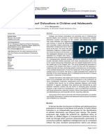 Subtalar and Chopart Dislocations in Children and Adolescents