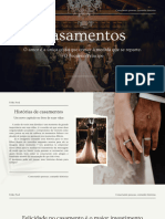 Casamentos - Proposta de Valor