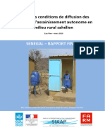 Eauvive Etude Diffusion Ouvrages Assainissement Senegal