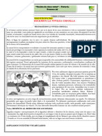 S - 39 - Tutoría-Rechacemos La Viveza Criolla. 3° Prim.